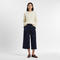 Women's Relaxed Cable-Knit Sweater