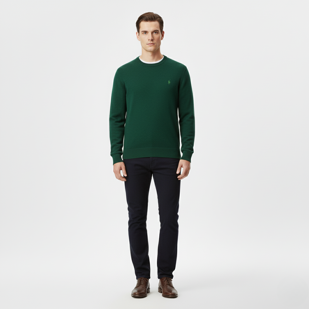 Men's Slim-Fit Crewneck Sweater