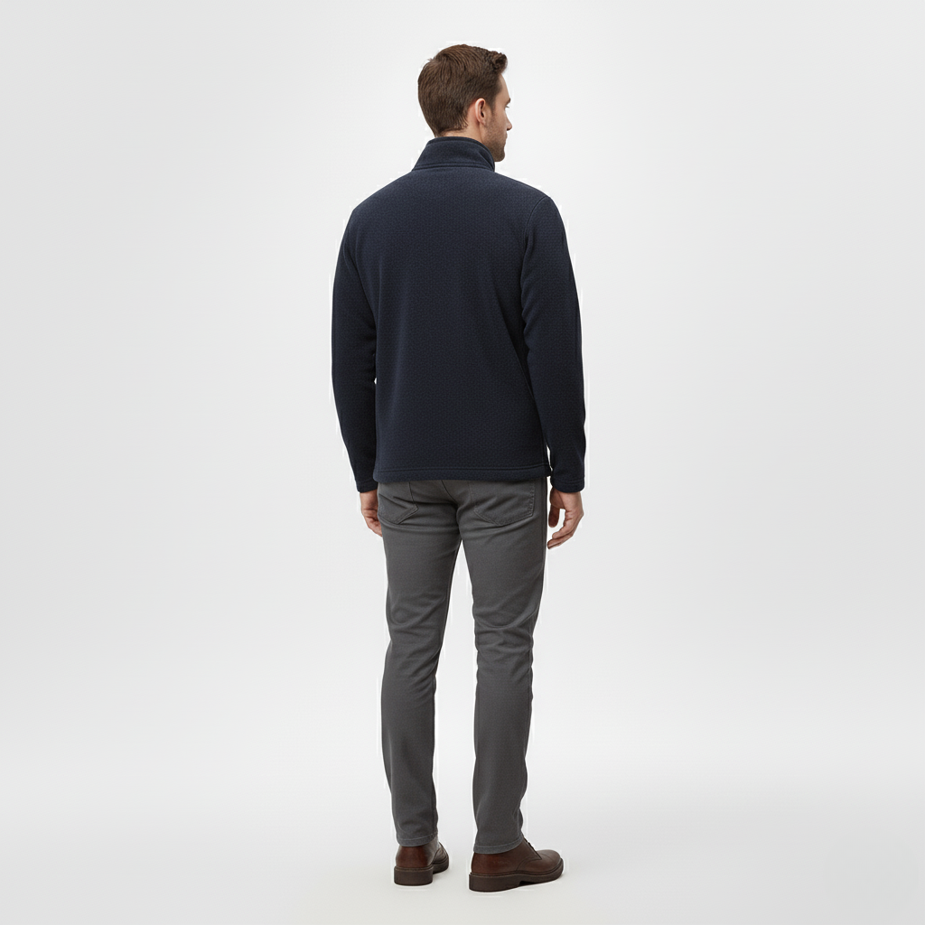 Men's Minimal Quarter-Zip Pullover