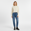 Women's Relaxed Ribbed Knit Sweater