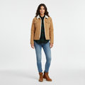 Women's Sherpa-Lined Denim Jacket