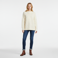 Women's Oversized Cable-Knit Sweater