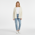 Women's Relaxed Button-Front Knit Cardigan