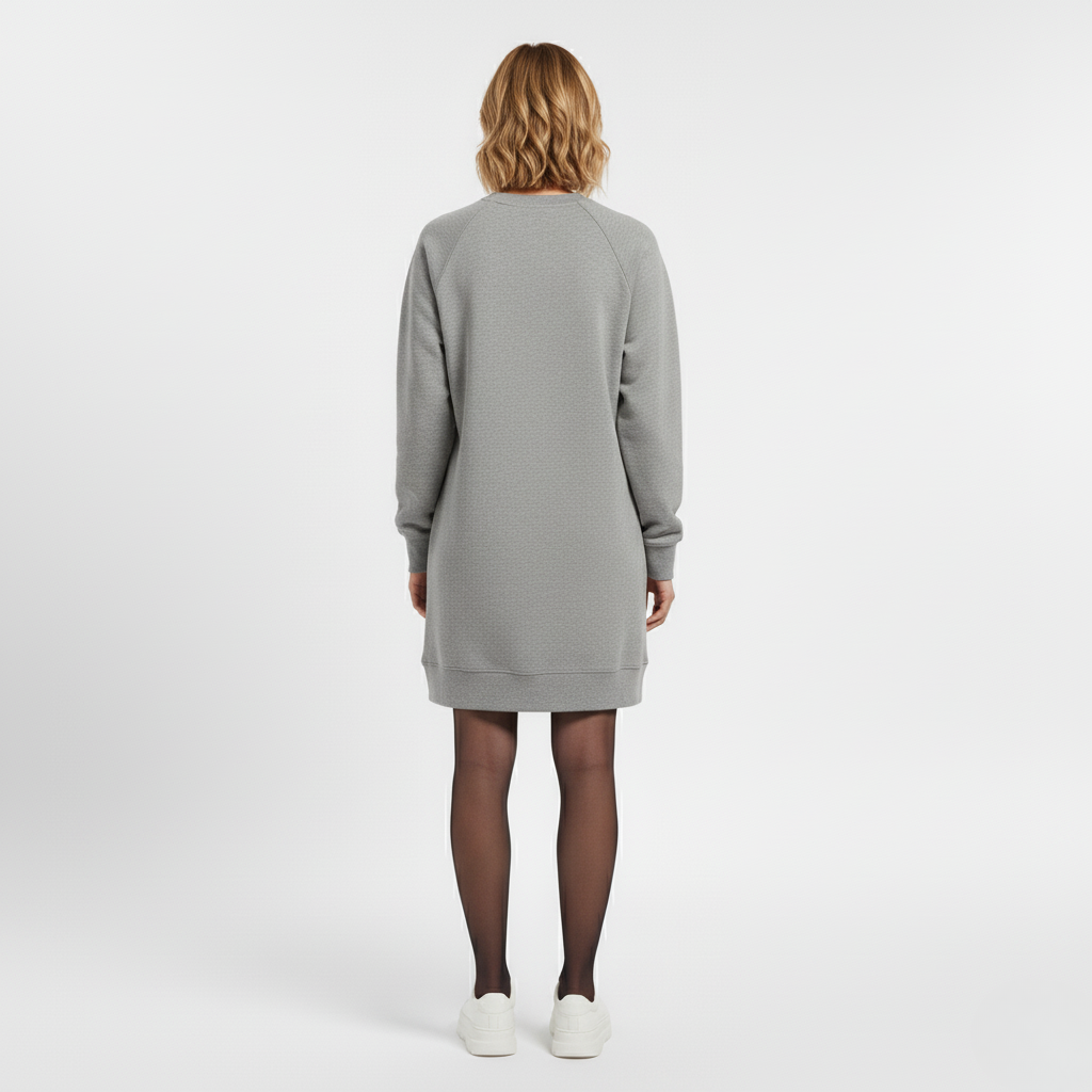 Women's Long-Sleeve Sweatshirt Dress