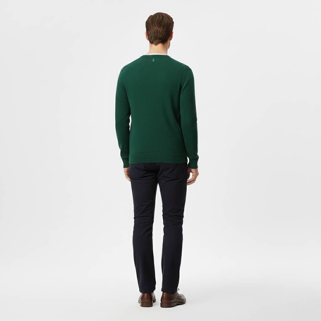 Men's Slim-Fit Crewneck Sweater