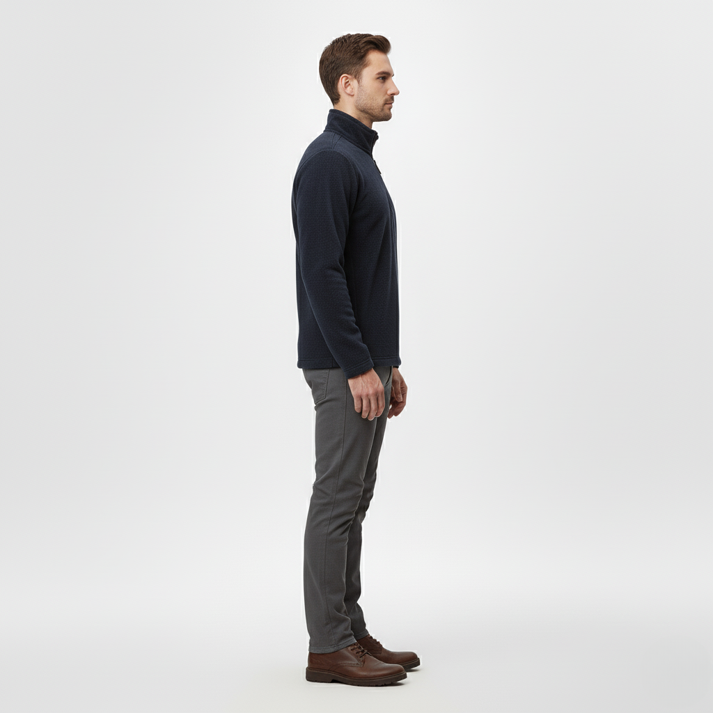 Men's Minimal Quarter-Zip Pullover